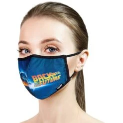 Back To The Future Adult Face Mask -Media Collection Shop 0000937792687D85 L