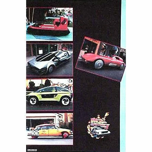 Futuristic Cars Poster From Back To The Future Part II 3 Futuristic Cars Poster From Back To The Future Part II