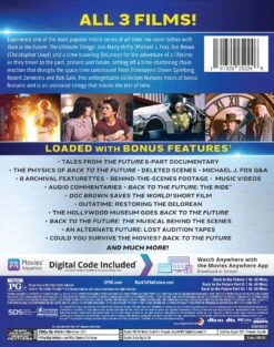 Back To The Future: The Ultimate Trilogy (Blu-ray™ + Digital Code) [2023] -Media Collection Shop 191329252246 bluray 2dback clr 1 af6380c0 1b421218 a86a 4c1d a530 a49d0d8752af