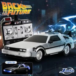 Jada Toys Back To The Future Remote Control 1:16 Scale DeLorean Time Machine