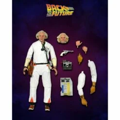 NECA Back To The Future 7" Scale Action Figure - Ultimate Doc Brown (1985 "Hazmat Suit") -Media Collection Shop 257955696 4749210605141287 1667886334349506167 n