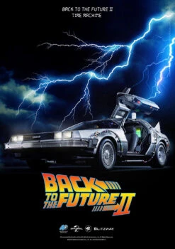 BLITZWAY Back To The Future Part II 1:6 Scale DeLorean Time Machine (Standard Version) [PRE-ORDER DEADLINE IS OCTOBER 31, 2025: Expected Availability Q4 2025] -Media Collection Shop 257A4E 1