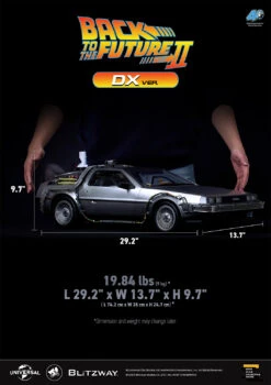 BLITZWAY Back To The Future Part II 1:6 Scale DeLorean Time Machine (Deluxe Version) [PRE-ORDER DEADLINE IS OCTOBER 31, 2025: Expected Availability Q4 2025] -Media Collection Shop 25B579 1