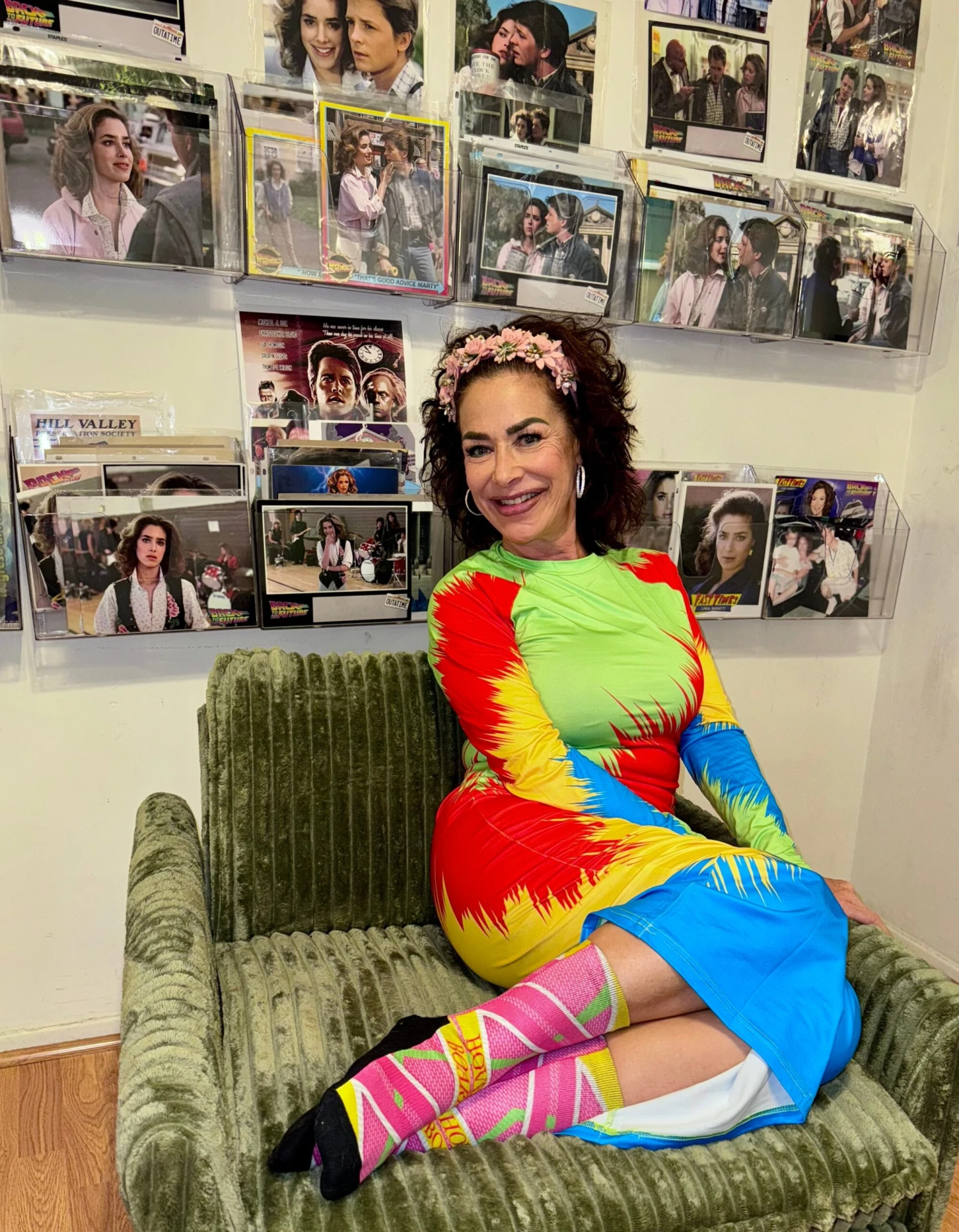 Back To The Future "Hoverboard" Unisex Socks 4 Back To The Future "Hoverboard" Unisex Socks - Image 2