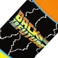 Back To The Future "Stripes" Men's Crew Folded Socks (Size 8-12) 12 Back To The Future "Stripes" Men's Crew Folded Socks (Size 8-12) -Media Collection Shop 34215MCNCF 4