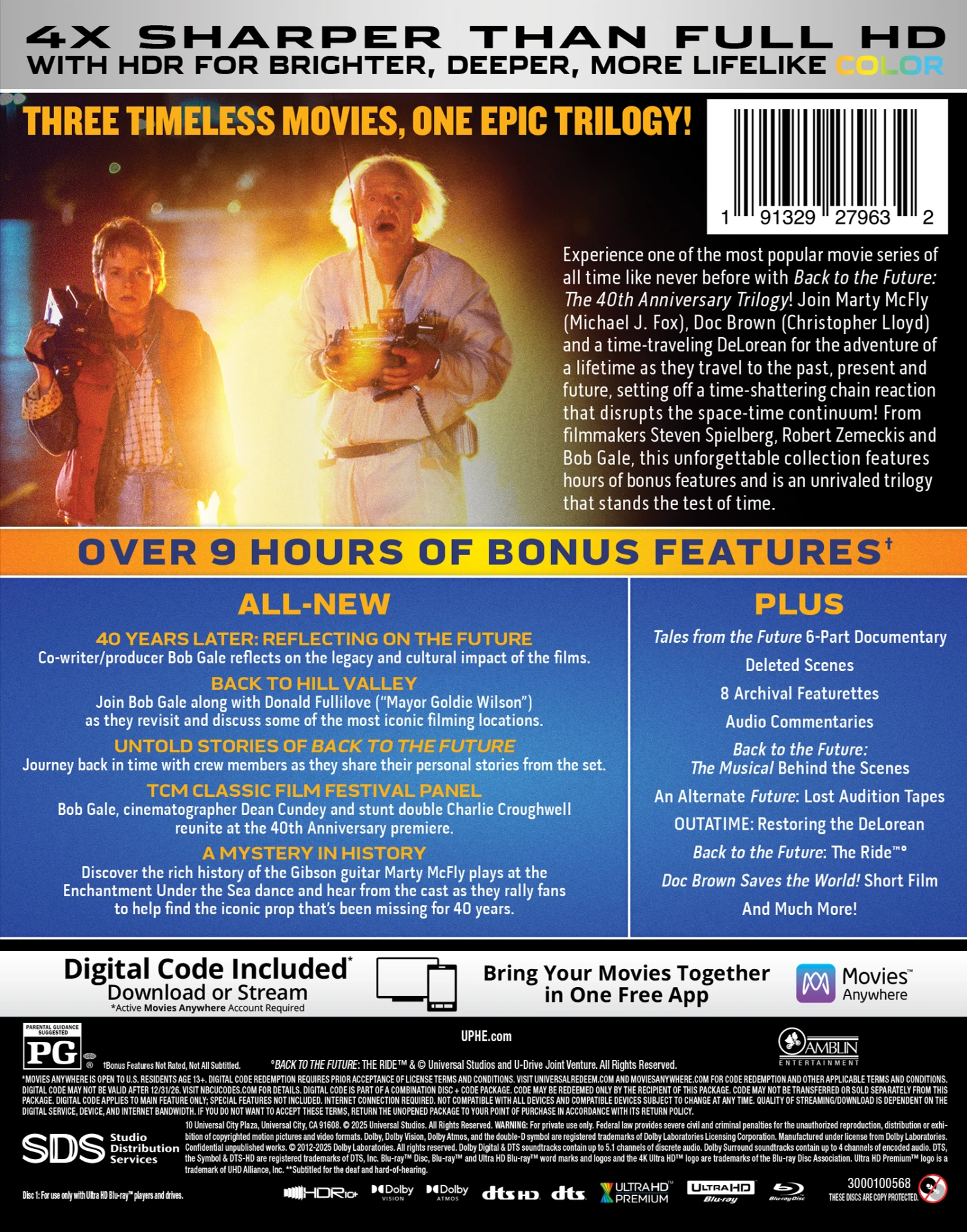 Back To The Future 40th Anniversary Trilogy (4K Ultra HD + Blu-ray™ + Digital Code) 6 Back To The Future 40th Anniversary Trilogy (4K Ultra HD + Blu-ray™ + Digital Code) - Image 4