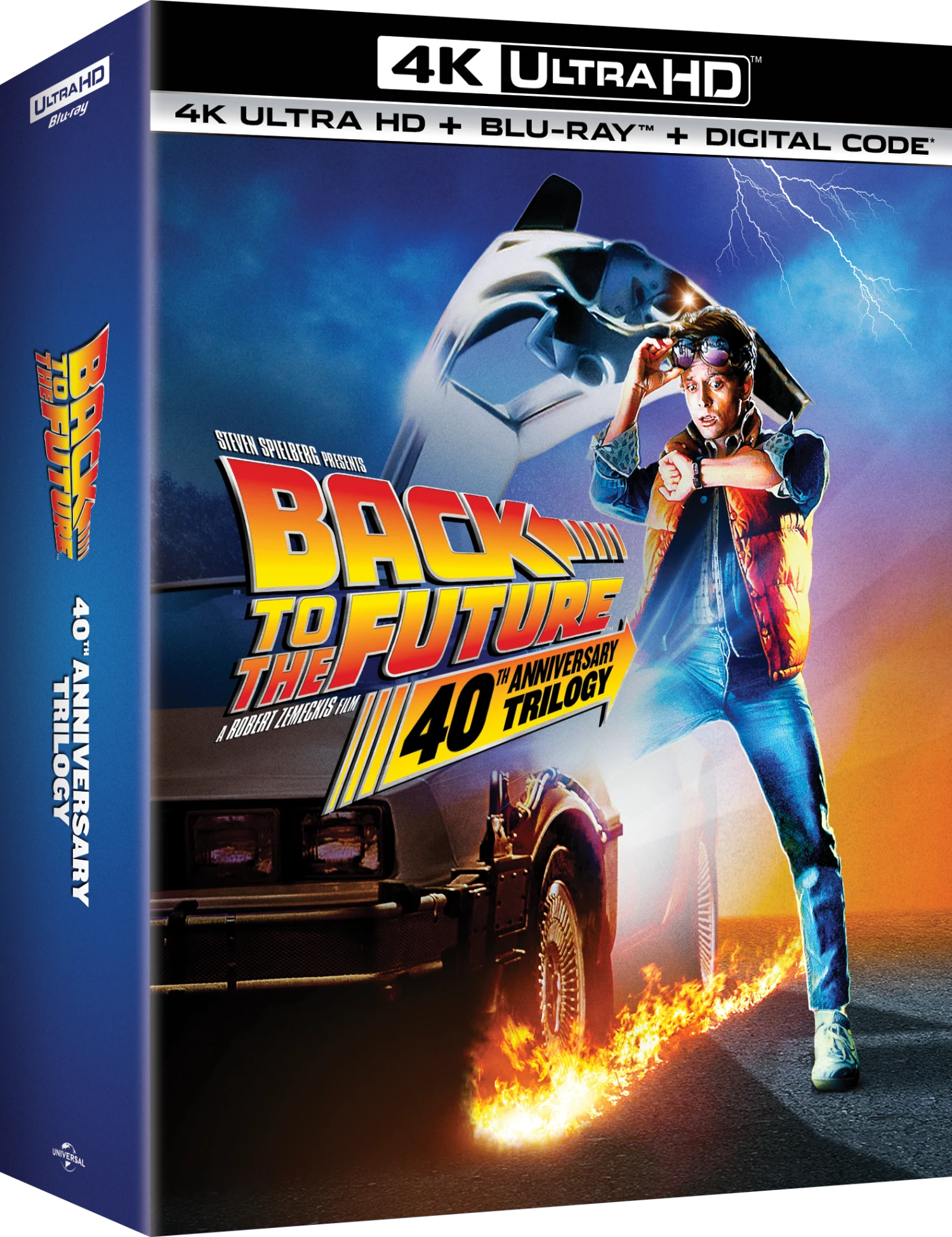 Back To The Future 40th Anniversary Trilogy (4K Ultra HD + Blu-ray™ + Digital Code) 3 Back To The Future 40th Anniversary Trilogy (4K Ultra HD + Blu-ray™ + Digital Code)