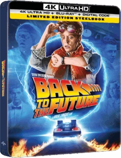 Back To The Future Limited Edition Steelbook (4K Ultra HD + Blu-ray™ + Digital Code)