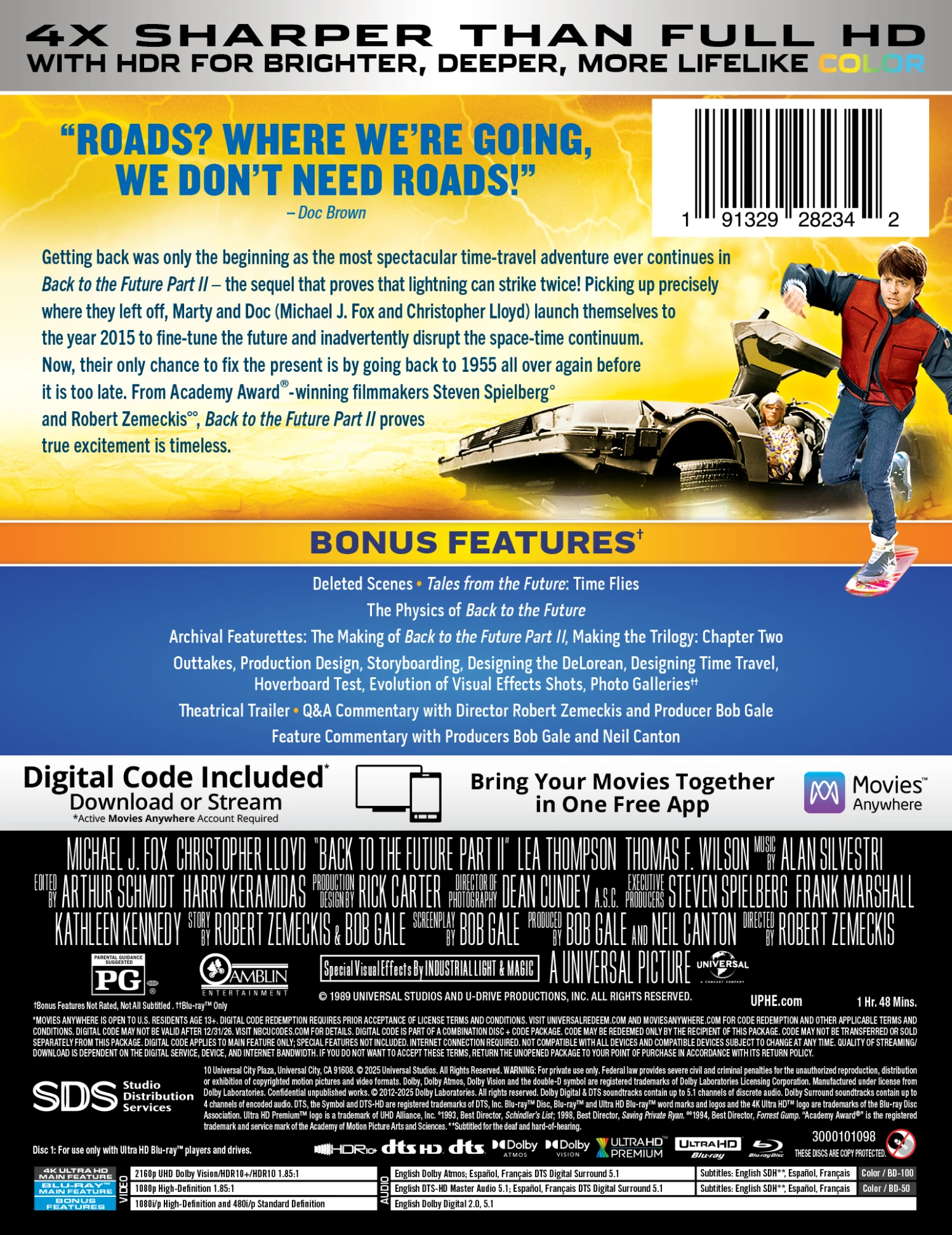 Back To The Future Part II Limited Edition Steelbook (4K Ultra HD + Blu-ray™ + Digital Code) 5 Back To The Future Part II Limited Edition Steelbook (4K Ultra HD + Blu-ray™ + Digital Code) - Image 3