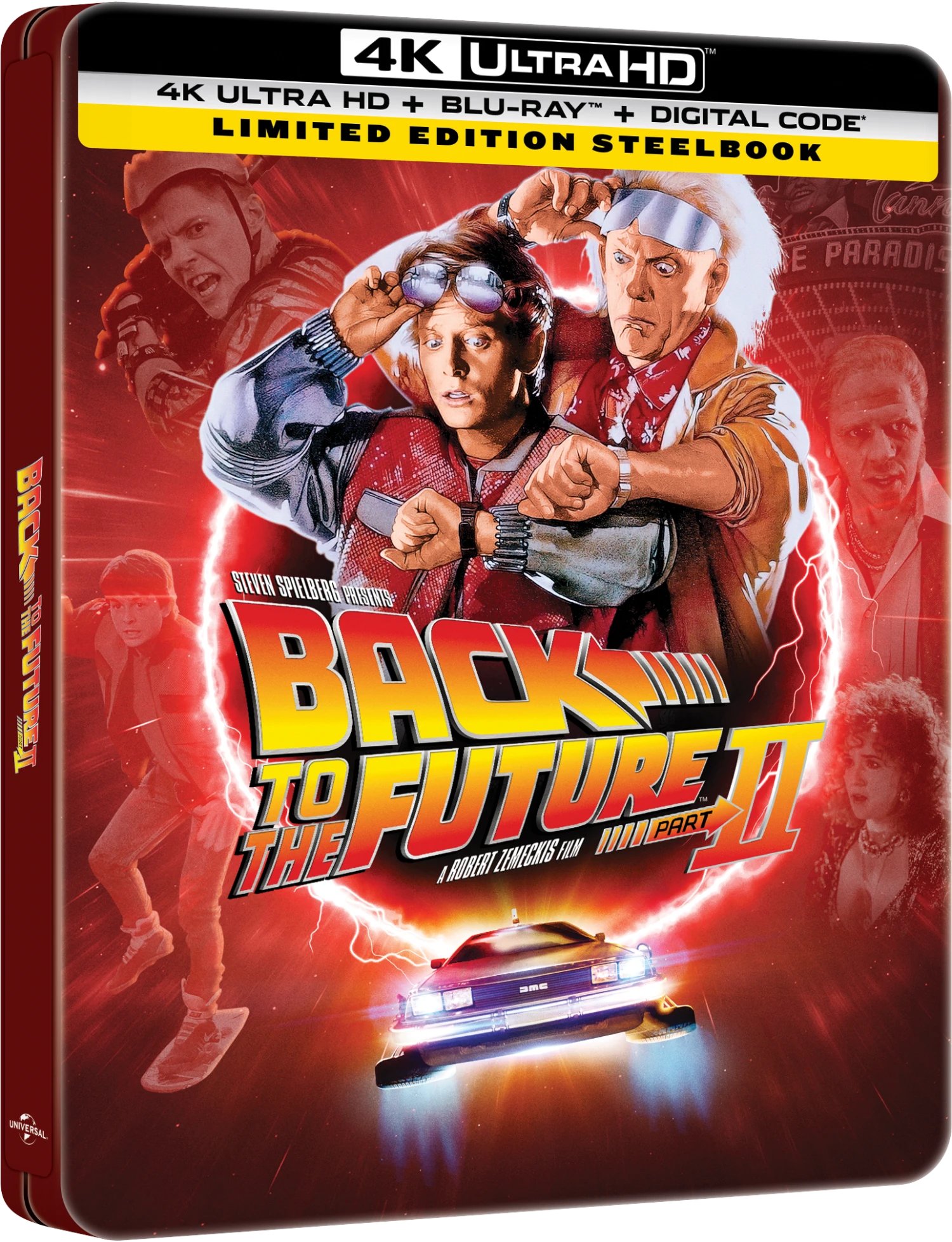 Back To The Future Part II Limited Edition Steelbook (4K Ultra HD + Blu-ray™ + Digital Code) 3 Back To The Future Part II Limited Edition Steelbook (4K Ultra HD + Blu-ray™ + Digital Code)