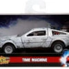 Jada Toys Back To The Future Die-cast 1:32 Scale "Hollywood Rides" DeLorean Time Machine (Frost Covered) -Media Collection Shop 4359791 3219076