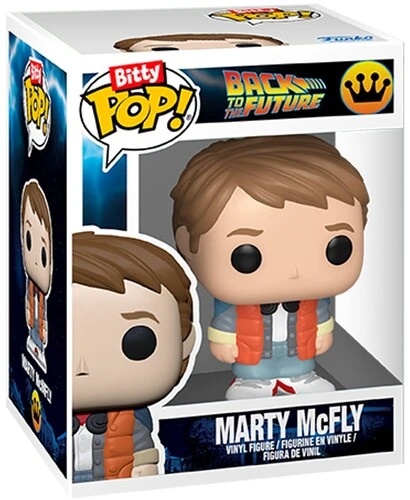 Funko Bitty POP! Rides: Back To The Future Marty McFly And Time Machine 6 Funko Bitty POP! Rides: Back To The Future Marty McFly And Time Machine - Image 4