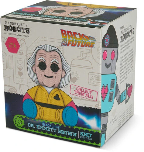 Back To The Future Dr. Emmett Brown Collectible Vinyl Figure (Limited Edition Blacklight) - #256 9 Back To The Future Dr. Emmett Brown Collectible Vinyl Figure (Limited Edition Blacklight) - #256 - Image 7