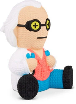 Back To The Future Dr. Emmett Brown With Jumper Cables Collectible Vinyl Figure (Limited Edition Blacklight / Fan Expo Convention Exclusive) - #149 -Media Collection Shop 4396970 3320112