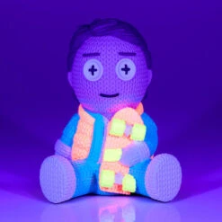 Back To The Future Marty McFly With Skateboard Collectible Vinyl Figure (Limited Edition Blacklight / Fan Expo Convention Exclusive) - #148