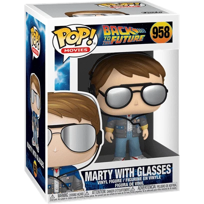 Funko POP! Movies Back To The Future Vinyl Figure - Marty W/glasses 4 Funko POP! Movies Back To The Future Vinyl Figure - Marty W/glasses - Image 2