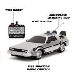 Jada Toys Back To The Future Remote Control 1:16 Scale DeLorean Time Machine -Media Collection Shop 4bcaba8988974411b4703274a2260067xl