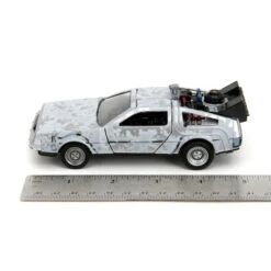 Jada Toys Back To The Future Die-cast 1:32 Scale "Hollywood Rides" DeLorean Time Machine (Frost Covered) 17 Jada Toys Back To The Future Die-cast 1:32 Scale "Hollywood Rides" DeLorean Time Machine (Frost Covered) -Media Collection Shop 5edbc87557e54f5c9e3c9ff03f85ee96lg