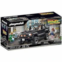 Playmobil Back To The Future 35-piece 1985 Marty's Pickup Truck Playset