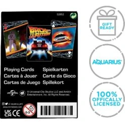 Aquarius Back To The Future Playing Cards -Media Collection Shop 81AtE7saxzL. AC SL1500