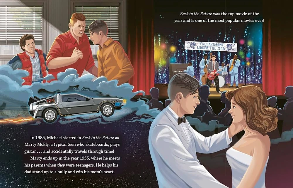 Michael J. Fox: A Little Golden Book Biography 4 Michael J. Fox: A Little Golden Book Biography - Image 3