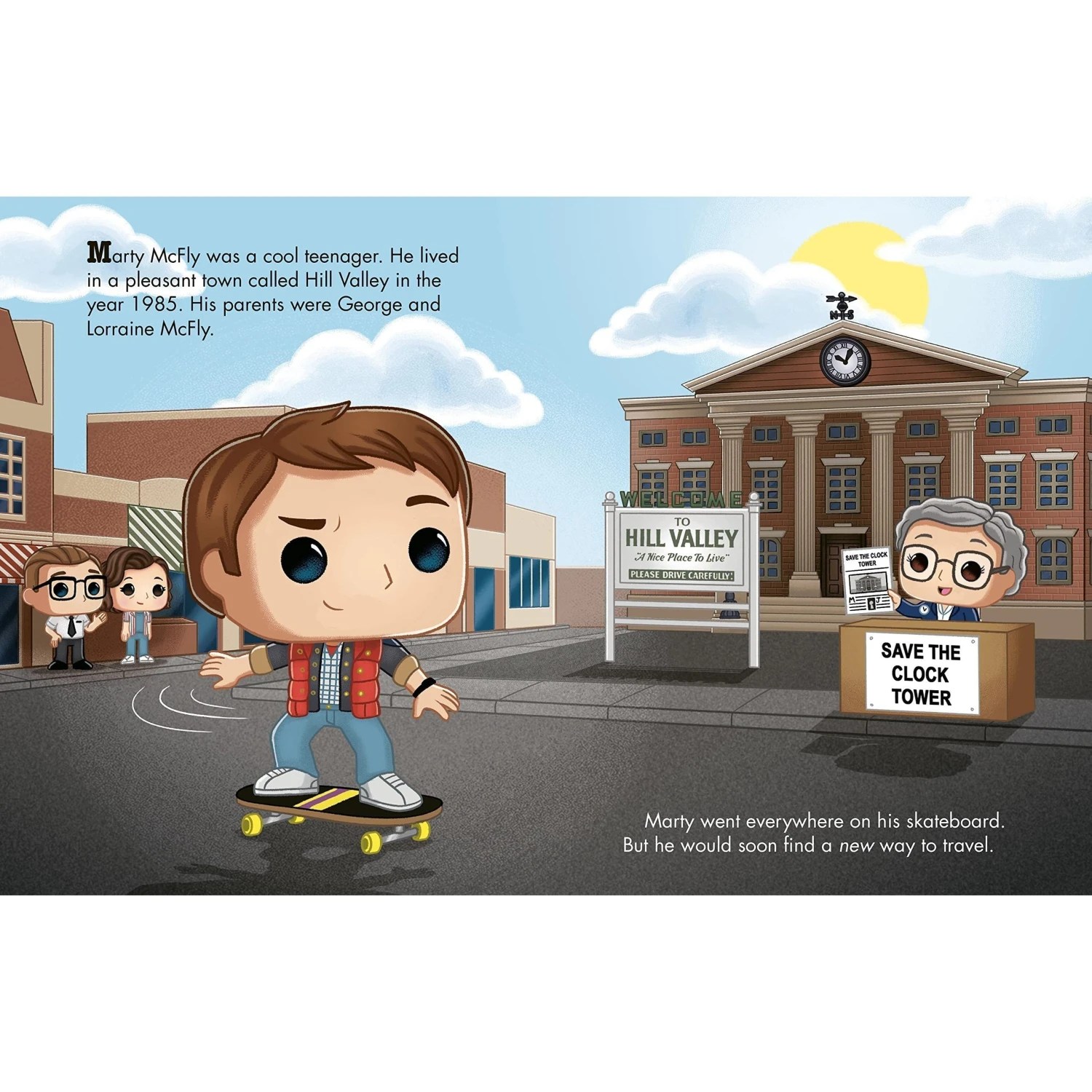 Funko Back To The Future Little Golden Book 4 Funko Back To The Future Little Golden Book - Image 2