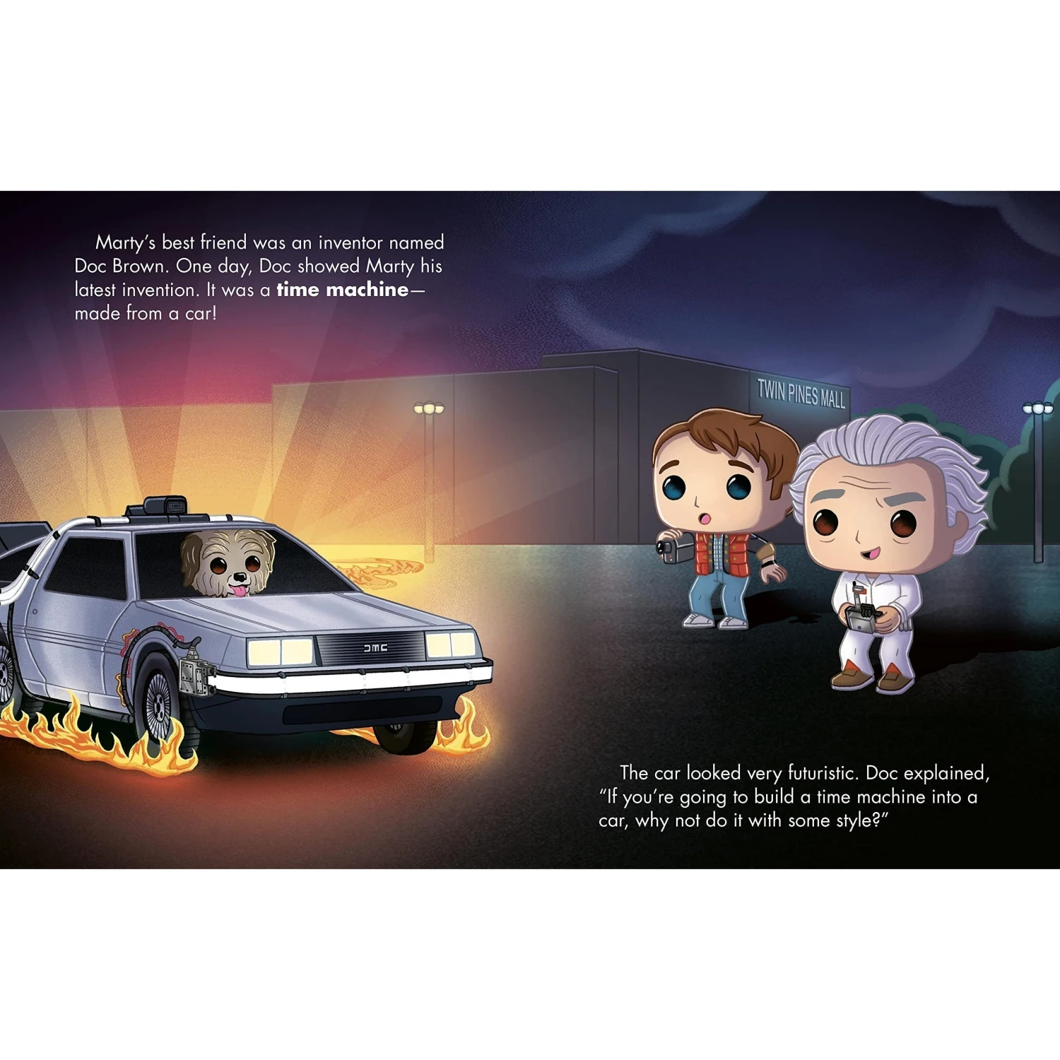 Funko Back To The Future Little Golden Book 5 Funko Back To The Future Little Golden Book - Image 3