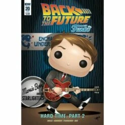 Back To The Future #20: Hard Time, Part 2 Comic [Funko Art Subscription Cover]