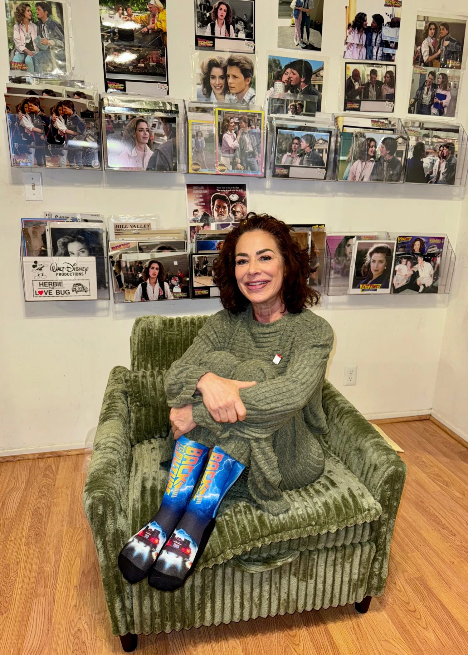 Back To The Future "Title Sequence" Unisex Socks 6 Back To The Future "Title Sequence" Unisex Socks - Image 4