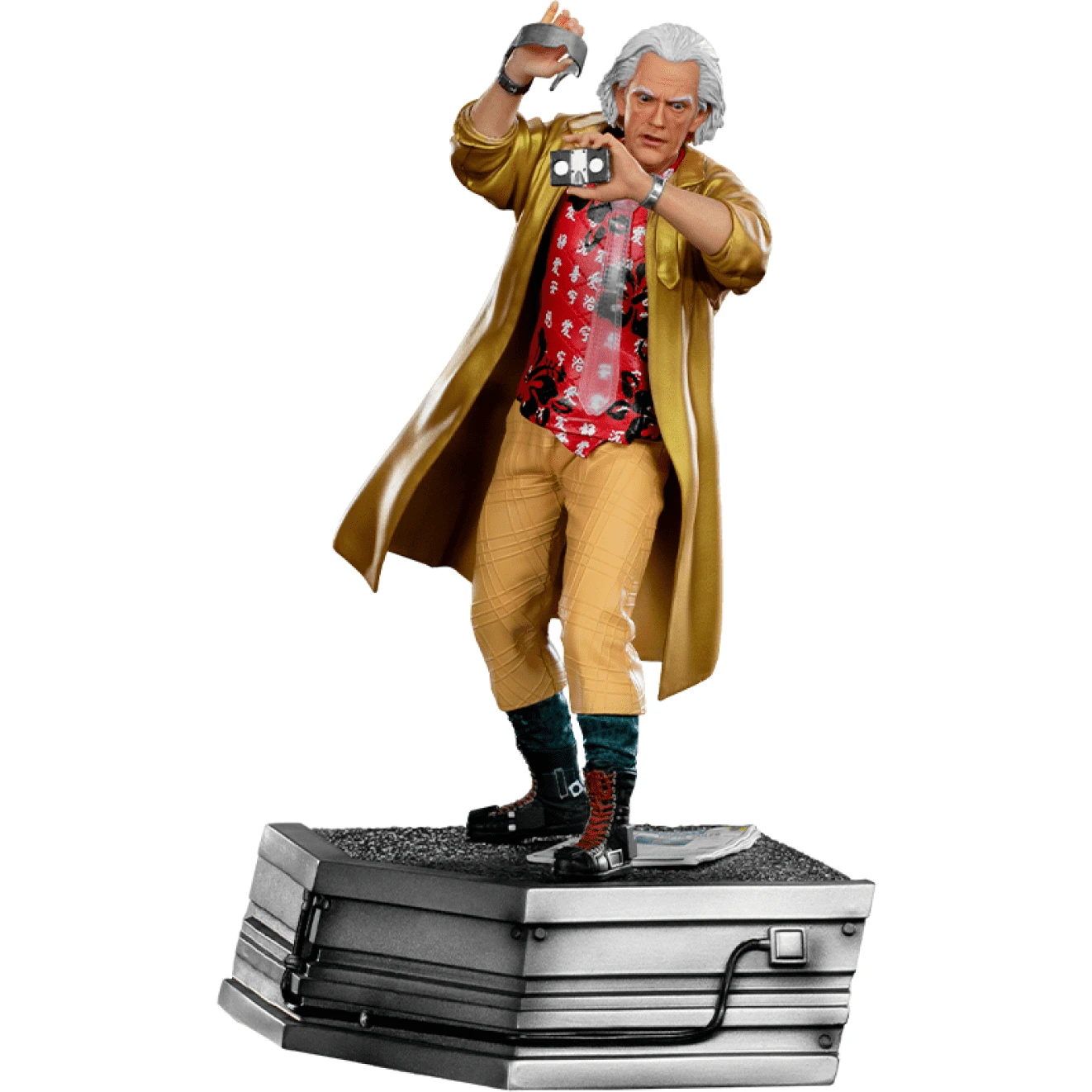 Iron Studios Back To The Future Part II Doc Brown 1:10 Scale Statue 5 Iron Studios Back To The Future Part II Doc Brown 1:10 Scale Statue - Image 3