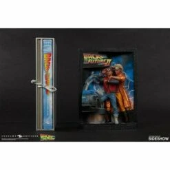 Back To The Future: The Ultimate Visual History Collector's Edition Hardcover Book With Sculpted Movie Poster [2017] -Media Collection Shop 978 1 60 887795 9 12