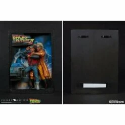 Back To The Future: The Ultimate Visual History Collector's Edition Hardcover Book With Sculpted Movie Poster [2017] -Media Collection Shop 978 1 60 887795 9 13