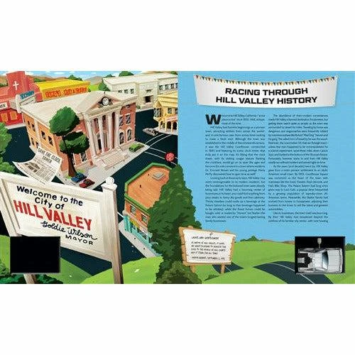 Back To The Future: Race Through Time Hardcover Book With Collectible Wind-up DeLorean 5 Back To The Future: Race Through Time Hardcover Book With Collectible Wind-up DeLorean - Image 3