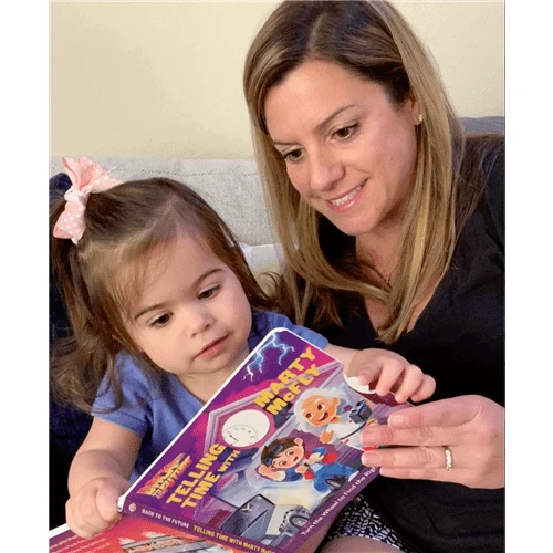 Back To The Future: Telling Time With Marty McFly Children's Board Book 8 Back To The Future: Telling Time With Marty McFly Children's Board Book - Image 6