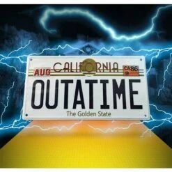 FANATTIK Back To The Future OUTATIME Tin Sign