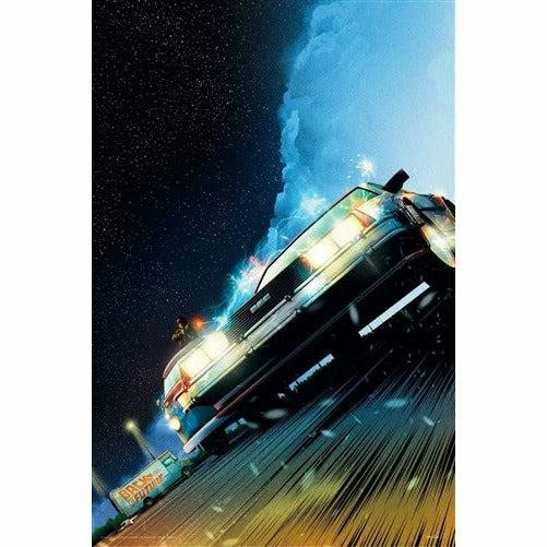 FANATTIK Back To The Future "Temporal Accident Number One" Limited Edition Commemorative Print 3 FANATTIK Back To The Future "Temporal Accident Number One" Limited Edition Commemorative Print