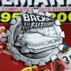 FANATTIK Back To The Future Limited Edition Stopwatch Medallion -Media Collection Shop BF 203 Lifestyle Front