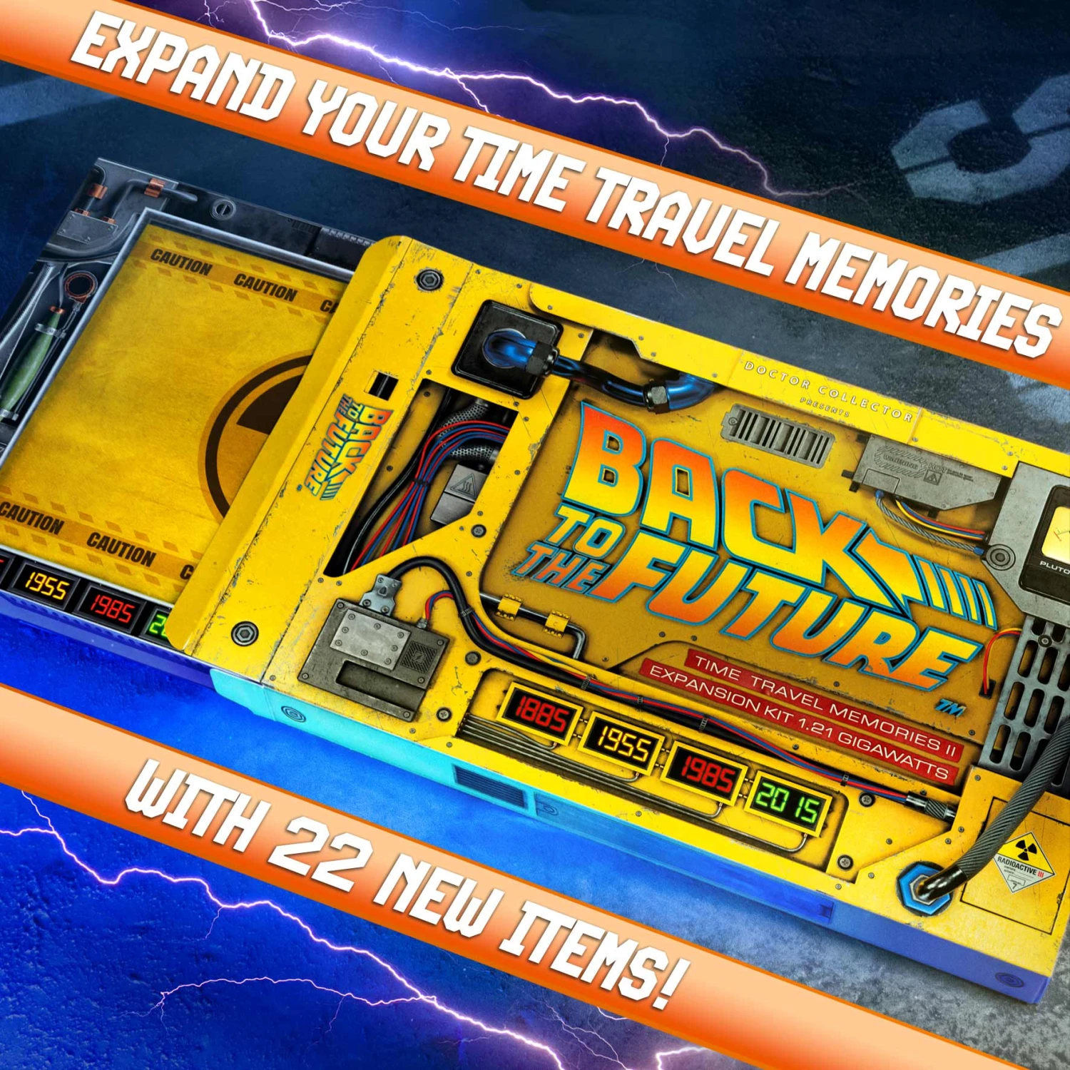 Doctor Collector Back To The Future Time Travel Memories II Expansion Kit — "1.21 Gigawatts" Edition Prop Replicas (BacktotheFuture.com / DoctorCollector.com Exclusive!) - Image 4