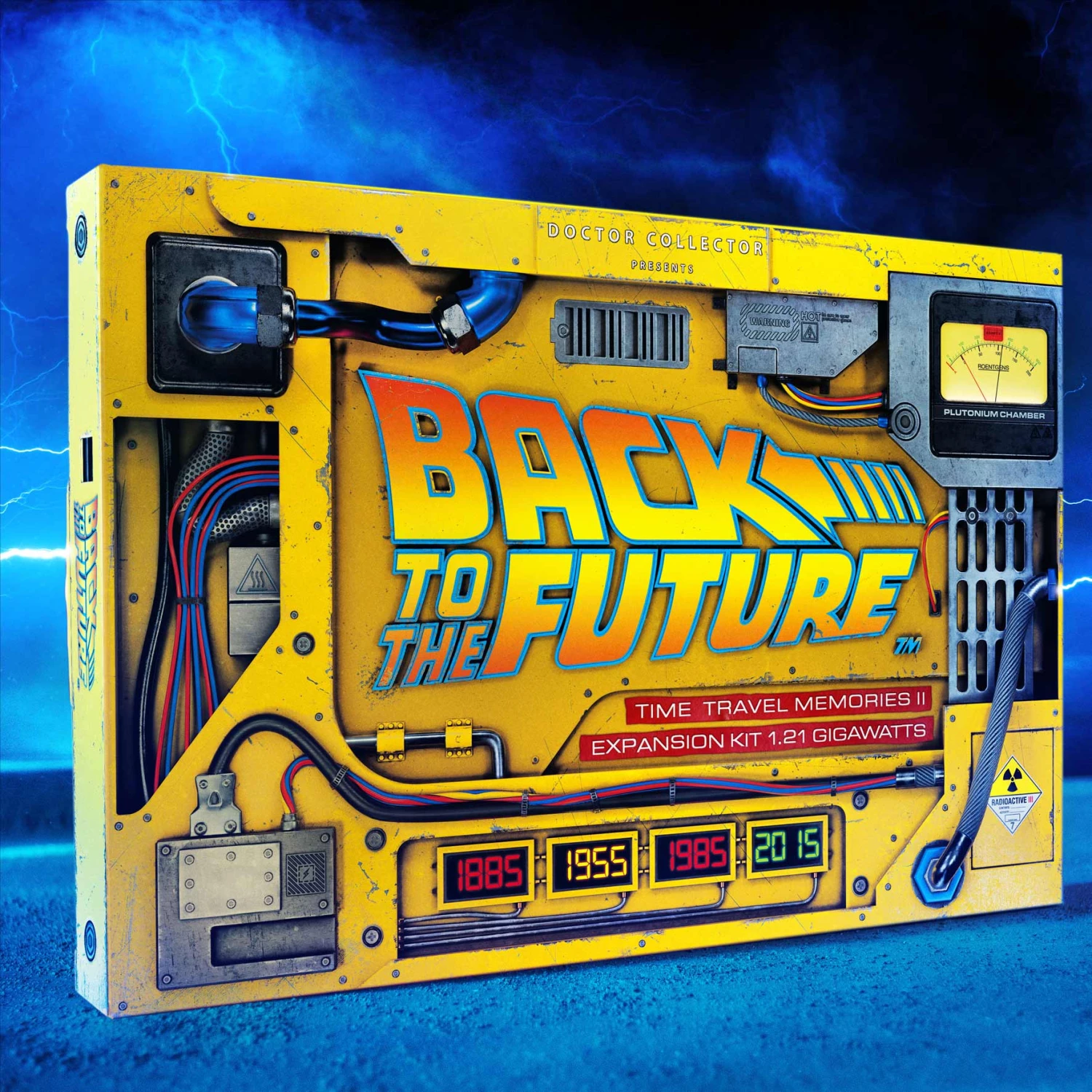 Doctor Collector Back To The Future Time Travel Memories II Expansion Kit — "1.21 Gigawatts" Edition Prop Replicas (BacktotheFuture.com / DoctorCollector.com Exclusive!)