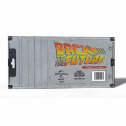 Doctor Collector Back To The Future OUTATIME License Plate Replica -Media Collection Shop BTT Back White