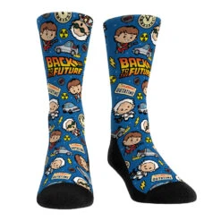 Back To The Future "Chibi All-Over" Unisex Socks