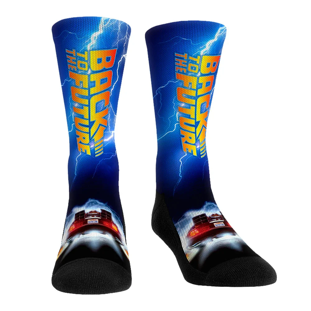 Back To The Future "Title Sequence" Unisex Socks 3 Back To The Future "Title Sequence" Unisex Socks