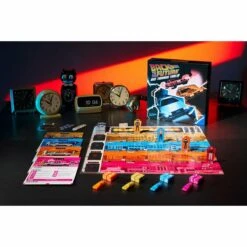 Ravensburger 'Back To The Future: Dice Through Time' Board Game -Media Collection Shop BacktotheFutureBeautyShotLR