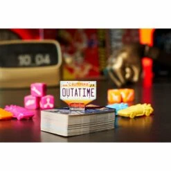Ravensburger 'Back To The Future: Dice Through Time' Board Game -Media Collection Shop BacktotheFutureComponentsLR
