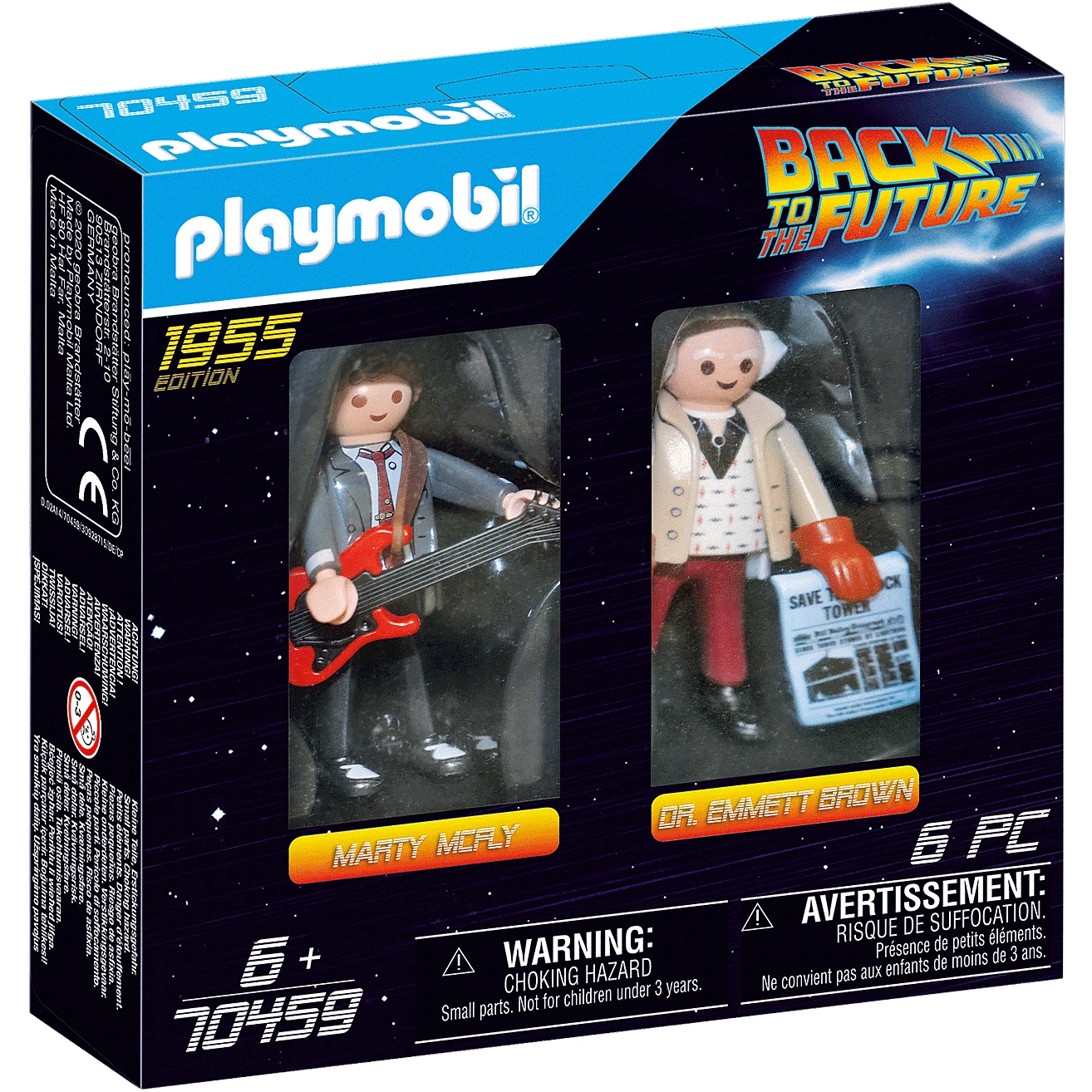 Back To The Future Playmobil Marty McFly & Dr. Emmett Brown "1955 Edition" 6-piece Vinyl Figures 2-pack 3 Back To The Future Playmobil Marty McFly & Dr. Emmett Brown "1955 Edition" 6-piece Vinyl Figures 2-pack