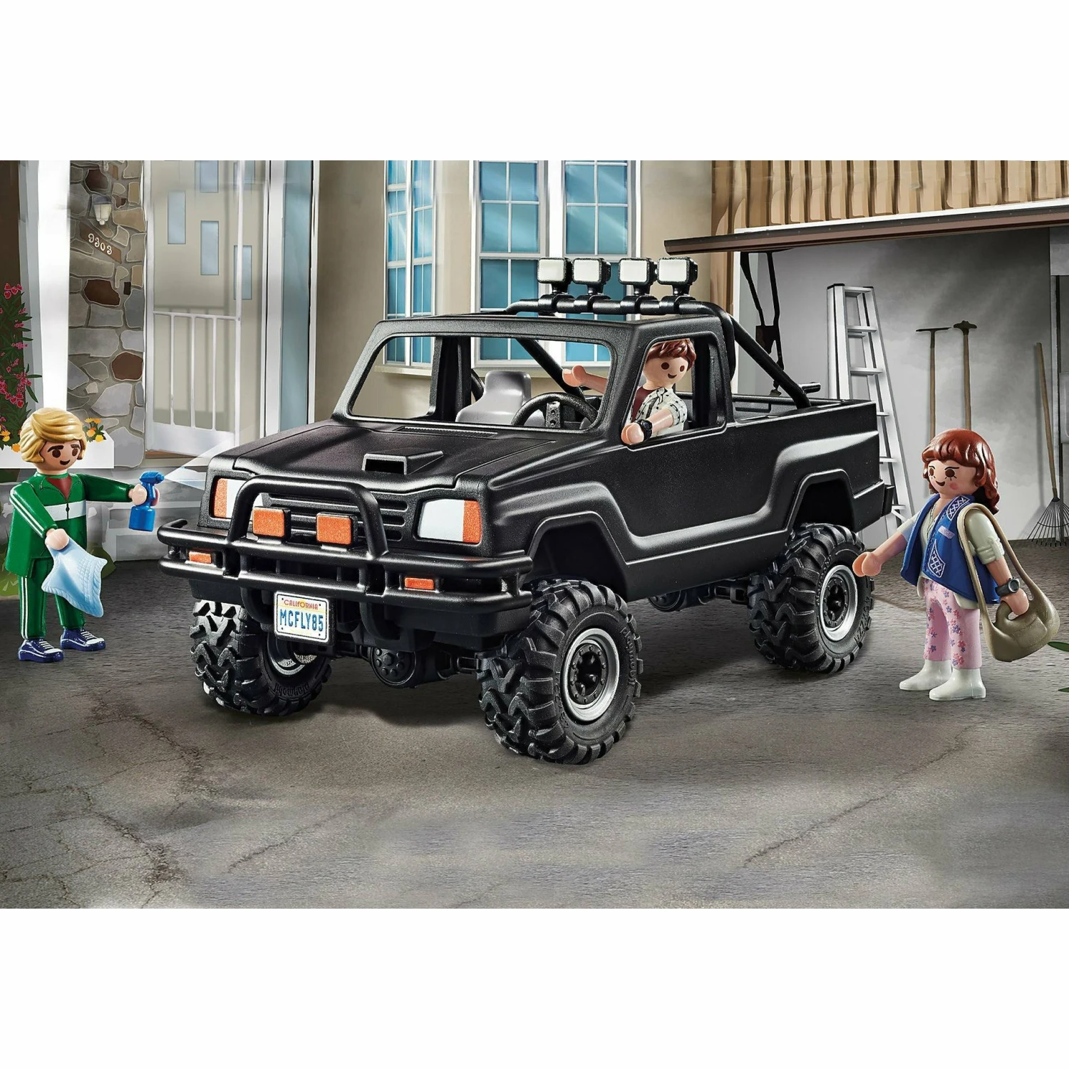 Playmobil Back To The Future 35-piece 1985 Marty's Pickup Truck Playset 6 Playmobil Back To The Future 35-piece 1985 Marty's Pickup Truck Playset - Image 4