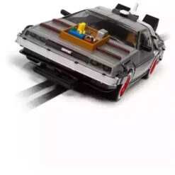 Scalextric Back To The Future Part III 1:32 Scale DeLorean Slot Car -Media Collection Shop C4307 4