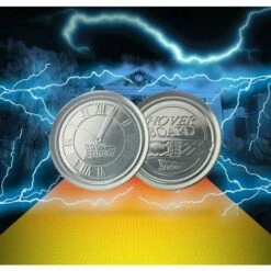 FANATTIK Back To The Future Set Of 4 Metal Coasters