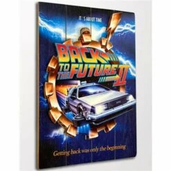 Doctor Collector Back To The Future Part II 3D Wood Art -Media Collection Shop DCBTTF04 5