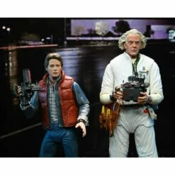NECA Back To The Future 7" Scale Action Figure - Ultimate Doc Brown (1985 "Hazmat Suit") -Media Collection Shop Doc12 eccbab0d 75c8 42fc 8a7f 00ff3967f728